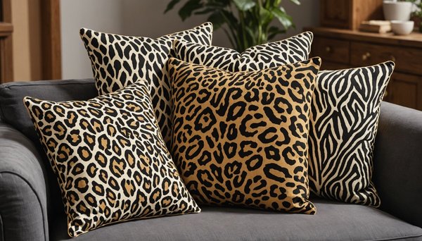 Les coussins imprimés animaux : une tendance à adopter